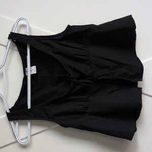 Black Sleeveless Top